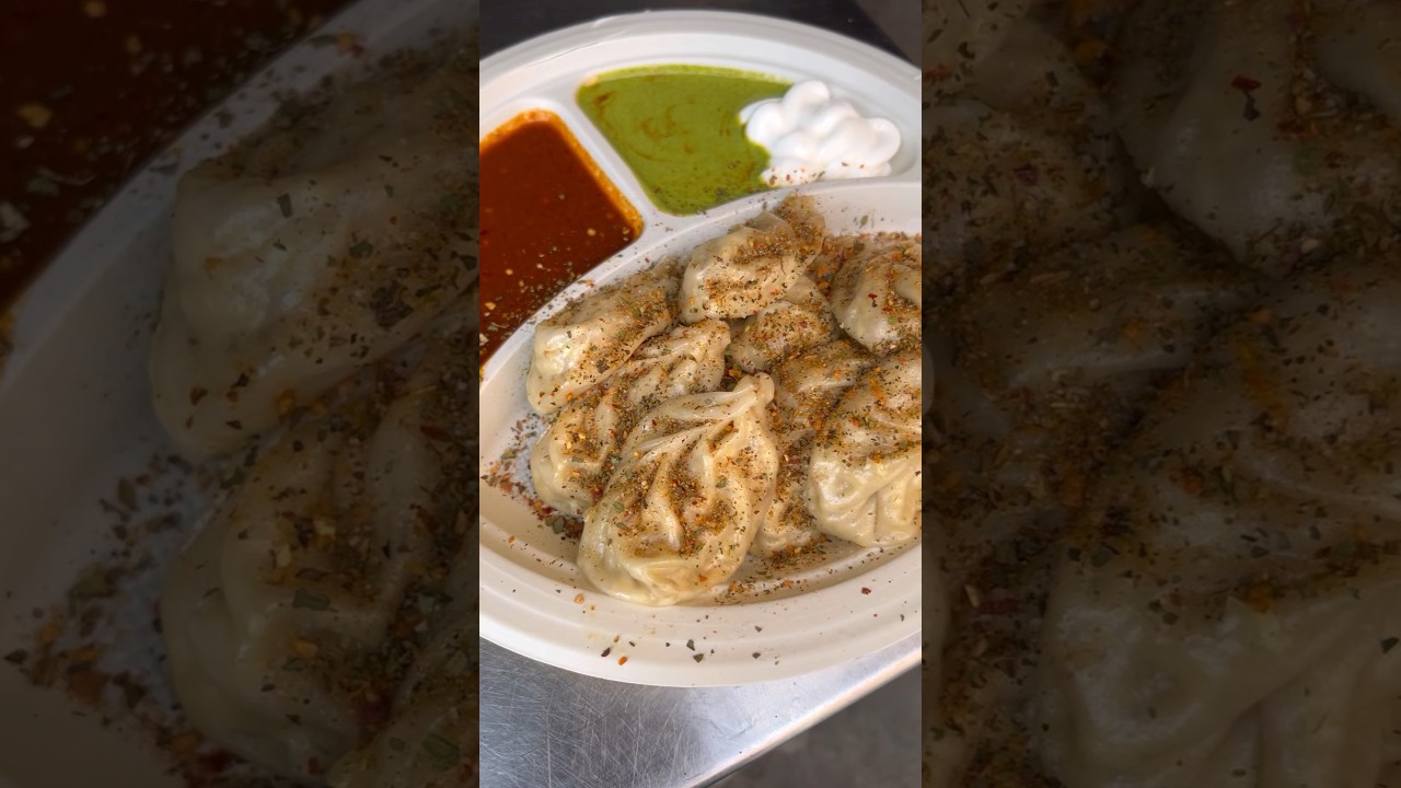 FULL MAKING OF PANEER MOMO😍