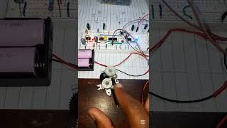 Motor speed control | PWM #motor #electronics #engineering #pwm #engineeringlife #555timer