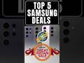 Top 5 Samsung Phone Deals in Big Billion Days 2025