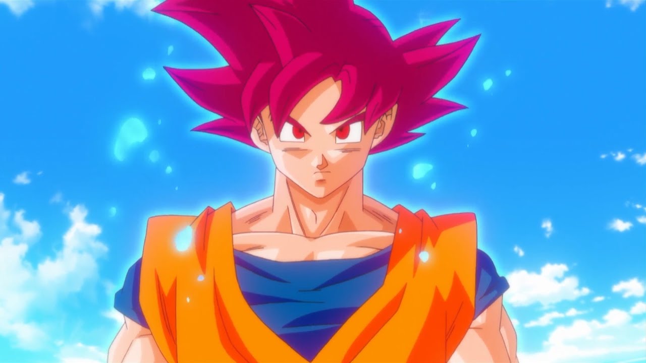 Goku súper sayayín fase dios