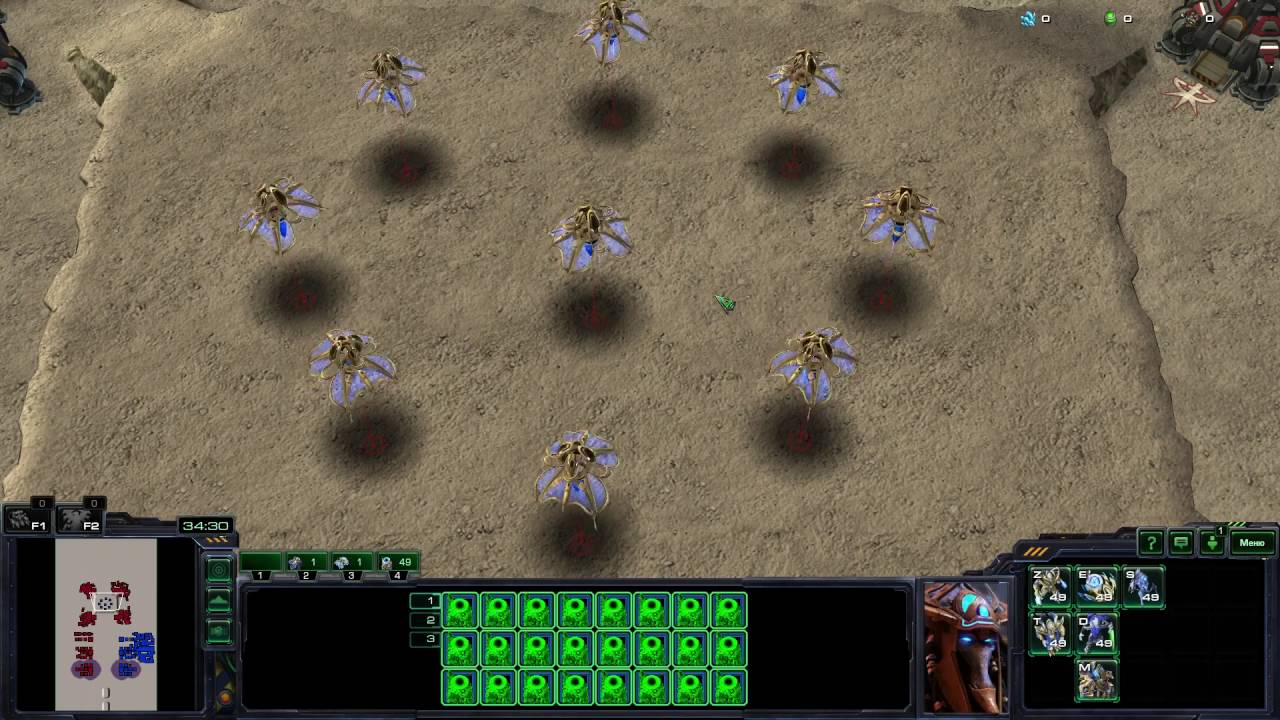 StarCraft 2 обучение (гайд) на русском для новичков. Быстрый варп (Rapid Warp).