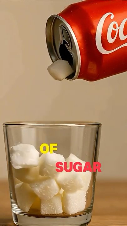 Do You Know How Much Sugar Is in a Coca Cola? #sugar