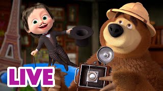 🔴 LIVE STREAM 🎬 Masha and the Bear 📋 Recipe for Adventure ✍️🙌