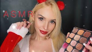видео: АСМР Новогодний МАКИЯЖ от СНЕГУРОЧКИ 💄🎄/ ASMR Makeup for New Year  💋 картинка: АСМР Новогодний МАКИЯЖ от СНЕГУРОЧКИ 💄🎄/ ASMR Makeup for New Year  💋