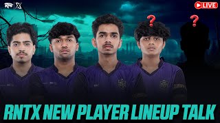 RNTX New 5th Player &amp; Lineup Talk for BMPS | BGMI Live