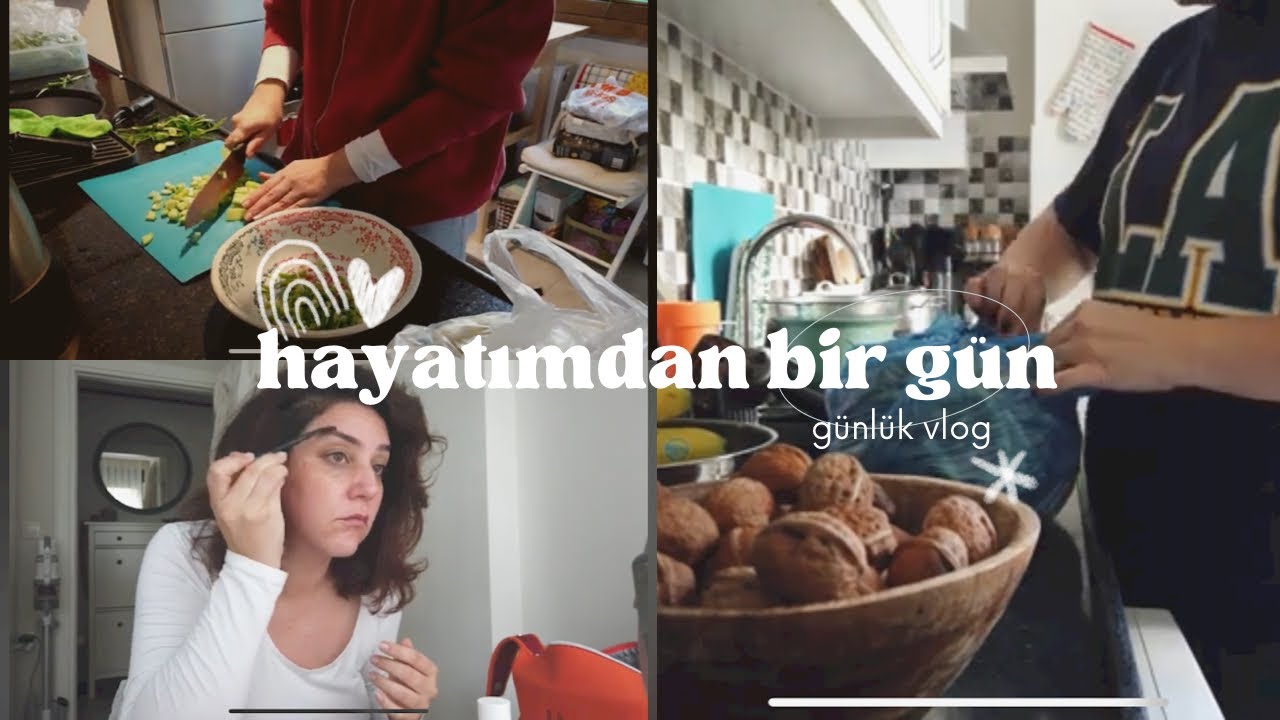 GÜNLÜK VLOG: Beraber Hazırlanma | Pazar ve Market Alışverişi | Sağlıklı Yemek Tarifi