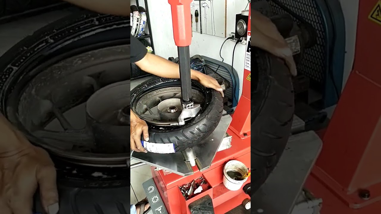 Pasang ban tubeless