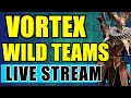 Vortex WILD team testing Tier list | Dragonheir Silent Gods LIVE STREAM