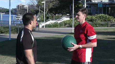 Fitness Test - Overhead Medicine Ball Throw