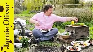 Jamie Oliver's lovely BBQ steak sandwich