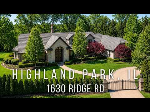 1630 RIDGE RD, Highland Park, IL home video tour
