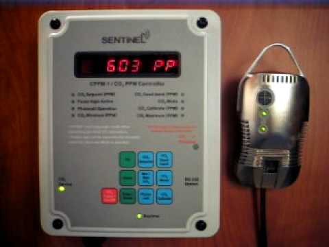 Sentinel CPPM-1 CO2 controller demonstration