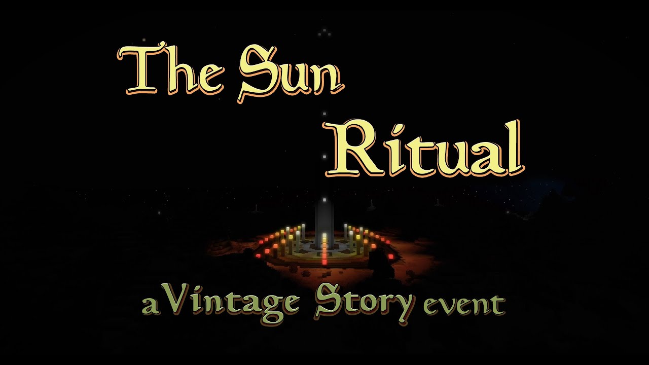 The Sun Ritual | Vintage Story Event | Recap Video - YouTube