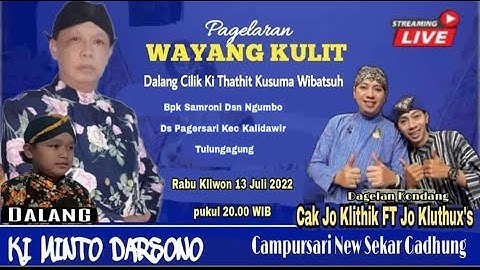 LIVE KI MINTO DARSONO (NEW SEKAR GADHUNG) LKN. WAHYU KAMULYAN DI KALIDAWIR TULUNGAGUNG 13-07-2022