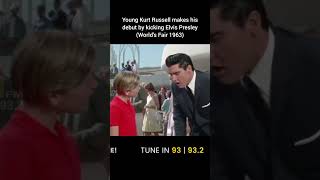 Young Kurt Russell Makes His Debut By Kicking Elvis Presley