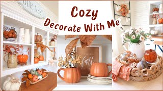 🍂 New Fall Decor 2023 ┃DECORA CONMIGO┃ COZY FALL DECOR┃ IDEAS FARMHOUSE Decor┃Decorate whit Me 🍂