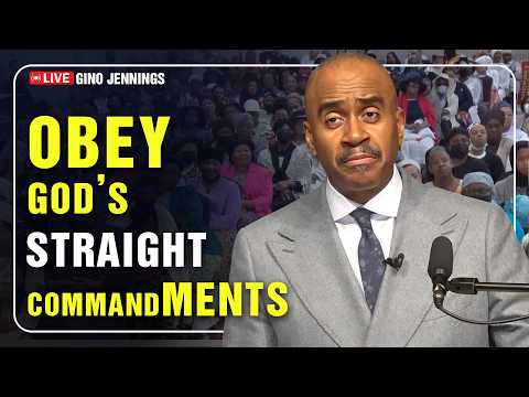 Pastor Gino Jennings [March 19, 2026]... Obey God’s Straight Commandments