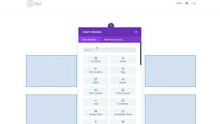 Insert "Taxonomy carousel" Module In Divi