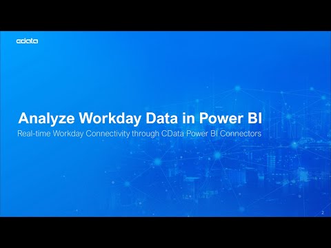 YouTube Thumbnail: How to Connect to Workday in Power BI