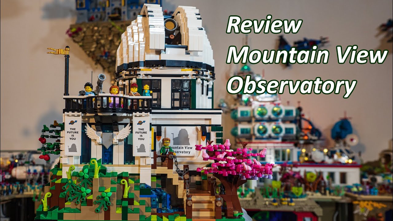 Lego - Bricklink 910027 - Mountain View Observatorium Review