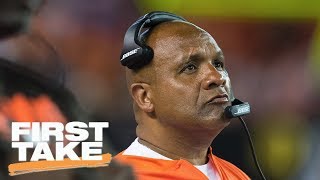 Stephen A. Disappointed By Hue Jackson’s Views On Anthem Protests | First Take | ESPN