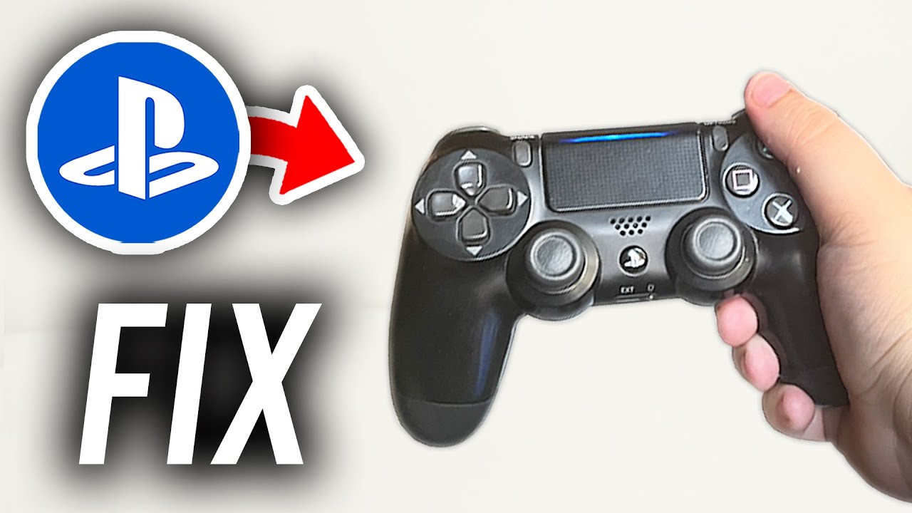 How To Fix PS4 Controller Buttons Not Working - Full Guide - YouTube