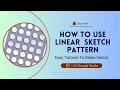 "SolidWorks Linear Sketch Pattern Tool Tutorial | Complete Beginners Guide"