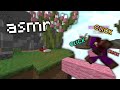 Hypixel Breezily Bridging in solo bedwars (asmr)