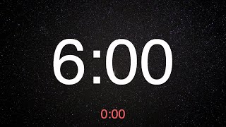 6 Minute Timer (Outer Space)