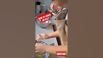 How to crack an egg? #funnyvideo #cooking #kidsactivities #fypシ #egg #short