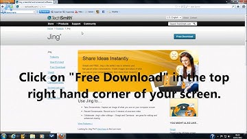 Tutorial: How to Install Jing Screen Capture Software for free