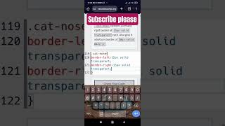 freecodecamp solution Learn CSS by building a cat painting step54#ytshorts#shorts #freecodecam#css