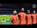JOGAO INCRÍVEL HOLANDA X JAPÃO JOGO DE HOJE NO EFOOTBALL PES21 PC GAMER