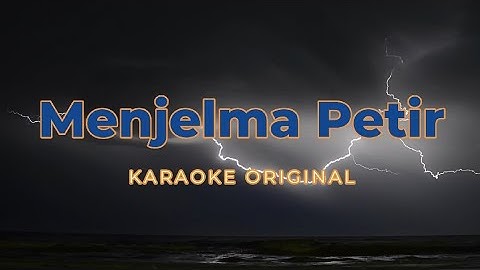 Karaoke Menjelma Petir - Erie Suzan