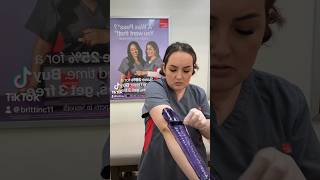 Waxing my arms