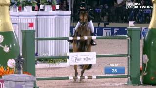 Jessica Springsteen CSI4*-W FEI World Cup Grand Prix Jump Off at #FTIWEF
