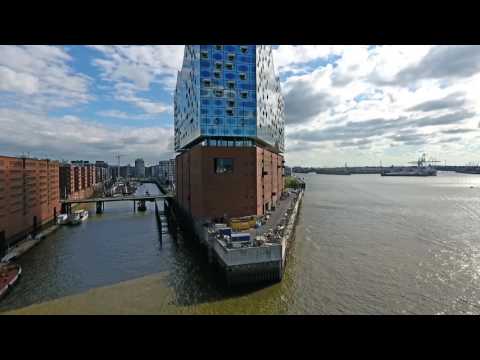 Hamburg from above by DJI Phantom 4