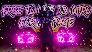 FREE TO USE 3D INTRO | NEW PUBG 3D ANIMATION | BLENDER