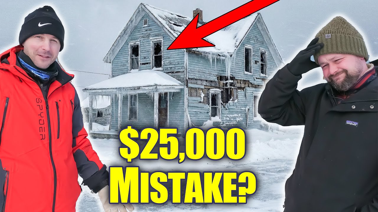 $25,000 MISTAKE? We bought a FROZEN HOARDER House!!