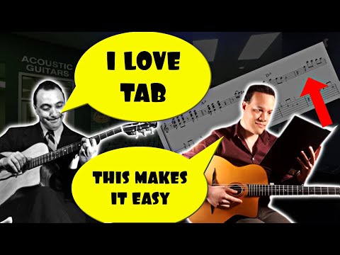 Video thumbnail: LEARN TO SOUND LIKE A LEGEND (Tutorial - Django's 1937 Minor Swing solo)