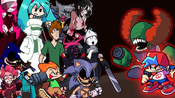 FNF Madness But Different Characters Sing It 🎵 (Everyone Sings Madness) (NEW CHARACTERS)