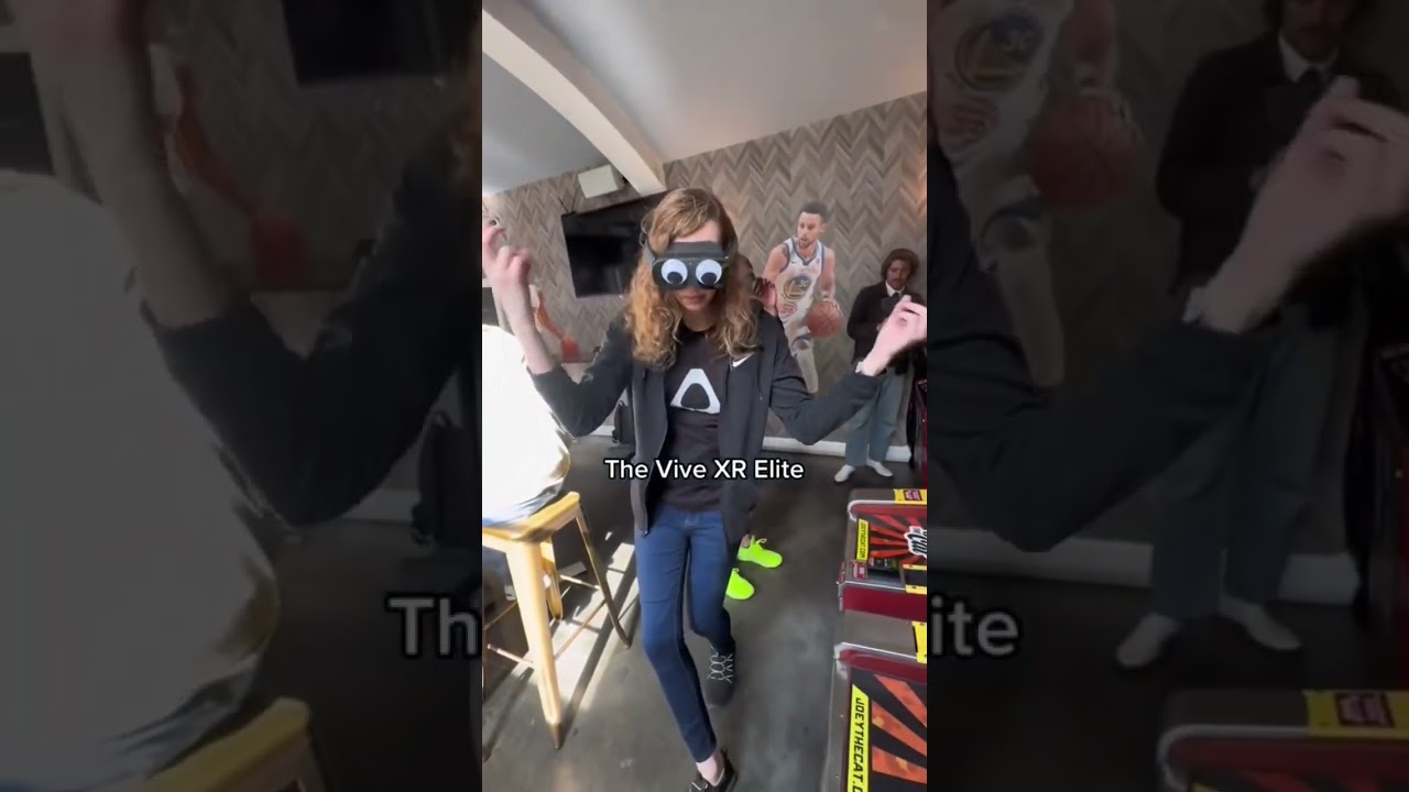 The Vive XR ELITE Passthrough mode is better than Quest