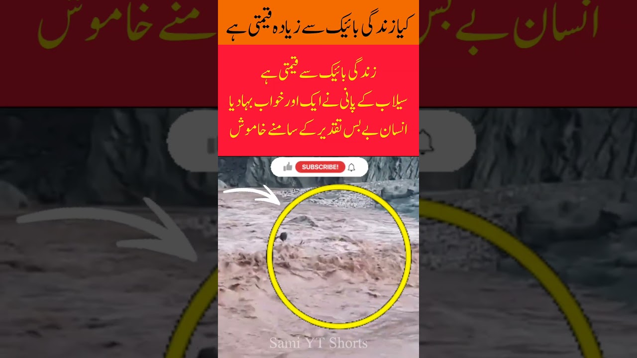 Life is Precious | Flood Reality | Human Helpless vs Fate 🌊💔 