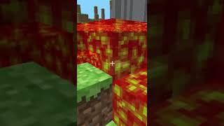 What lava looked like during Minecraft Classic 0.0.12a