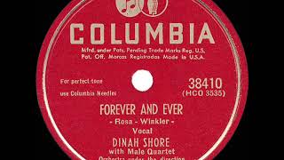 Watch Dinah Shore Forever And Ever video