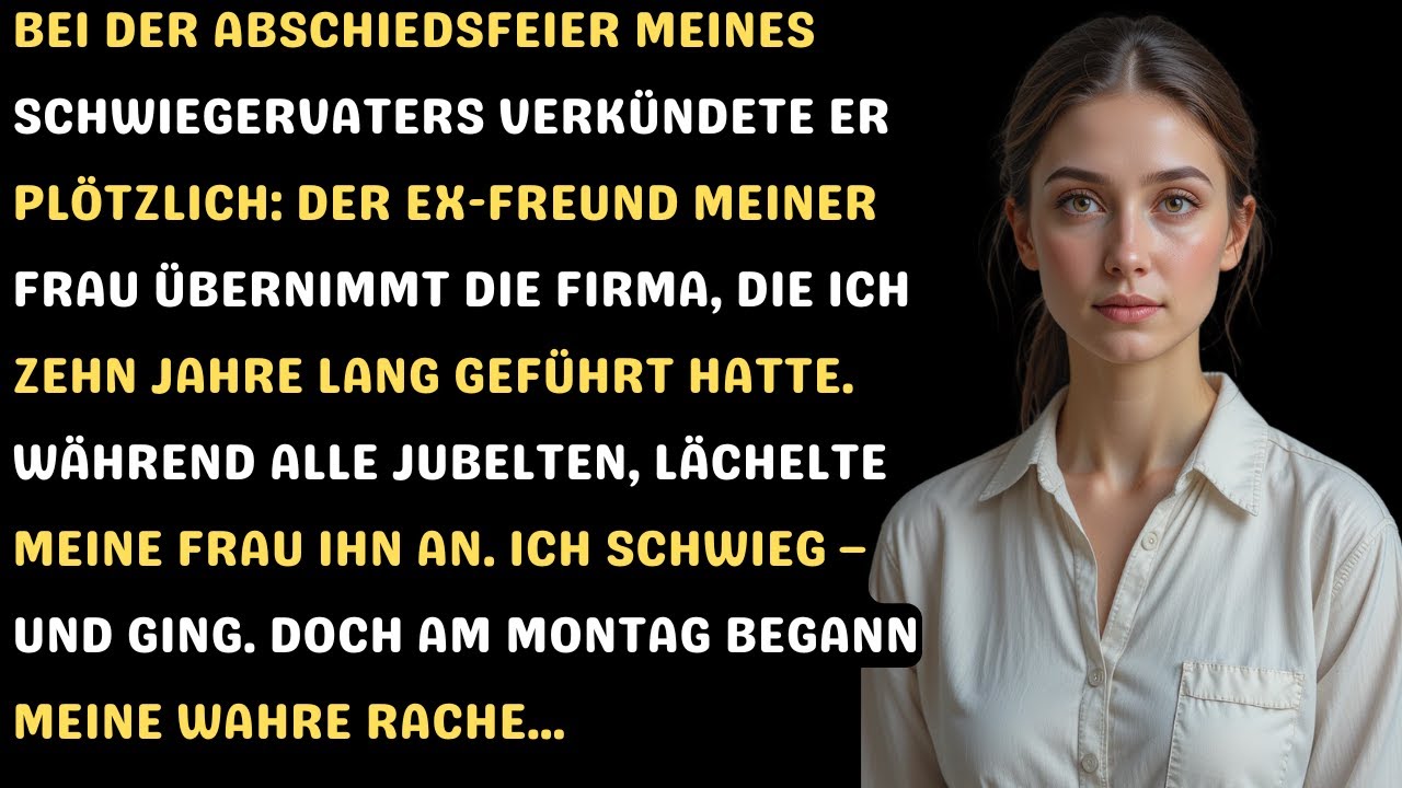 Meine Frau lächelte ihren Ex an, als er meine Firma nahm – meine Rache zerstörte alles!