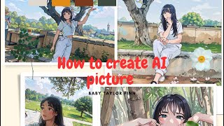 តាមគេតាមឯងសម័យ Ai ??How to create ai pictures aipictures howtocreateaipicture