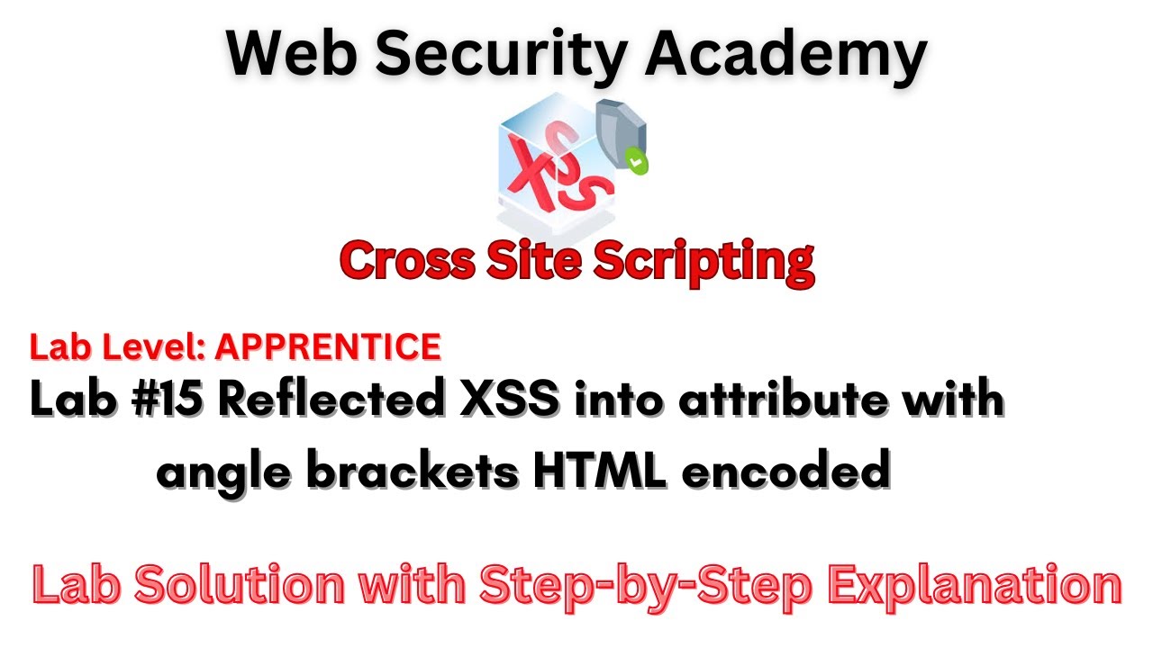 Reflected XSS into attribute with angle brackets HTML encoded (Lab #15 ...