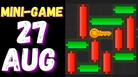 HAMSTER KOMBAT MINI-GAME MADE EASY (KEY PUZZLE )SOLVED 27th AUGUST