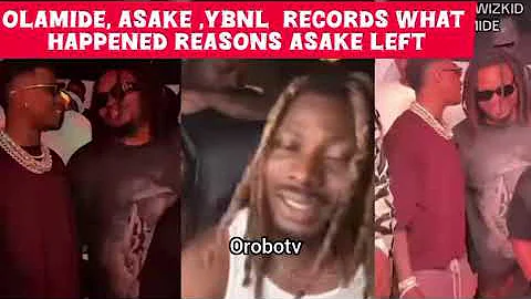The truth about why asake left Olamide & YBNL records